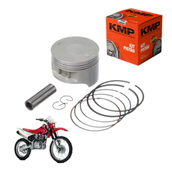 Kit Pistão e Anéis Moto Honda Crf 230f Std 0.25 0.50 0.75 1.00 Kmp Motor