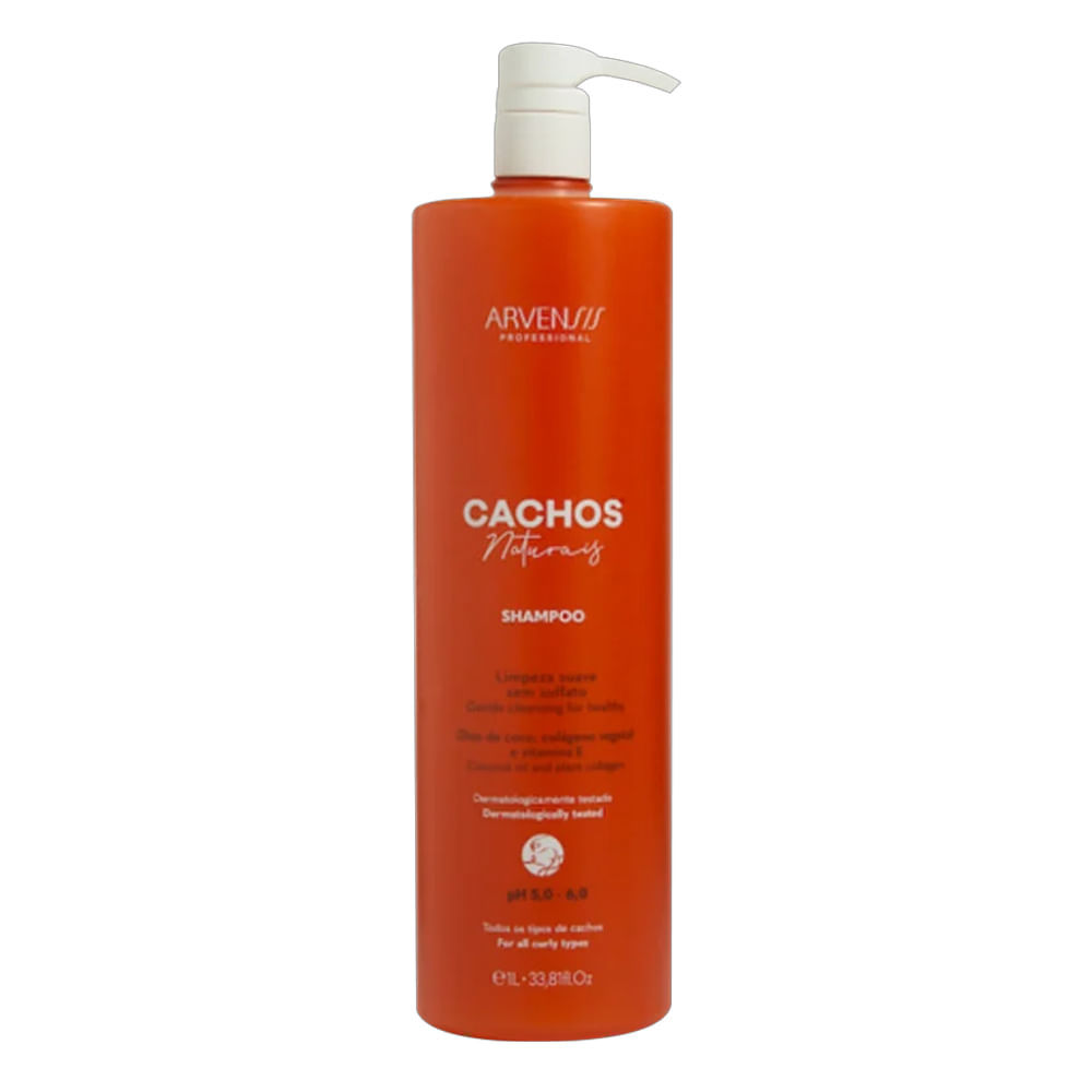 Shampoo Arvensis Cachos Naturais 1L em Oferta na Shopee
