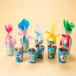 Kit 10 Copos Vingadores Marvel Páscoa Festa Lembrancinha Aniversário Ovos Caseiros Brinde Plasútil