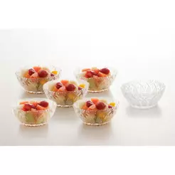 6 Bowls Lyor King de Vidro 12,5cm x 5cm