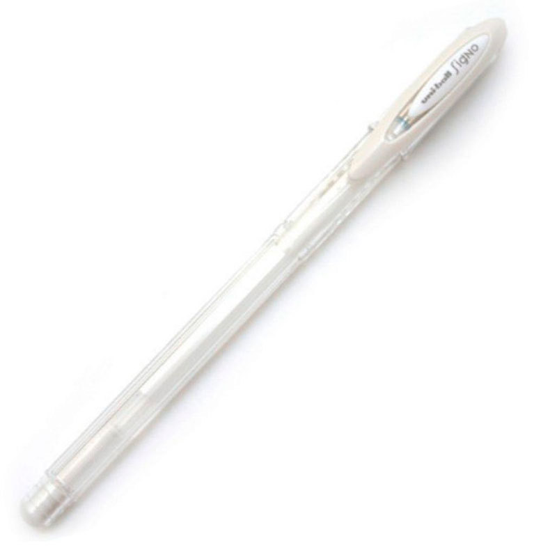Caneta gel angelic signo 0.7mm UM-120AC Branca Uni-Ball em Oferta na Shopee