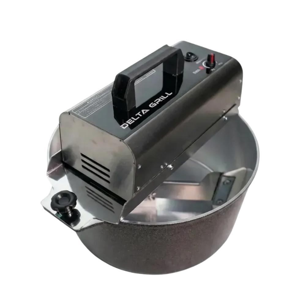 Panela Misturadora para Mexer Doces/Salgados 10 Litros Delta Grill - Cor Preto em Oferta na Shopee