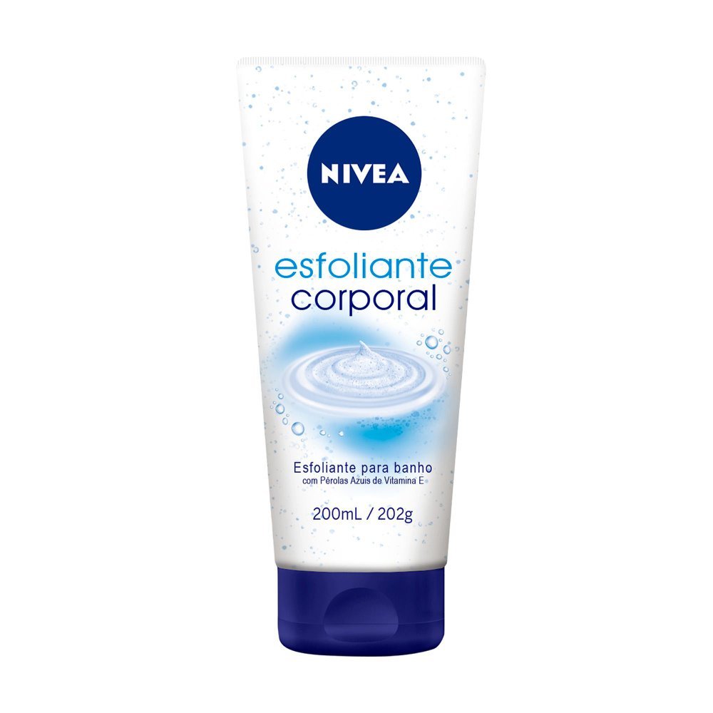Esfoliante Corporal Nivea para Banho 200ml em Oferta na Shopee