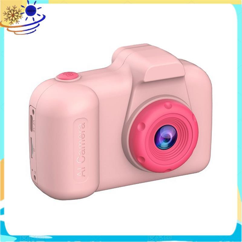 AI Kids Camera Toy Mini DSLR Câmera Digital Com Lentes Duplas HD , Reconhecimento De Objetos , Tradução E Chat B