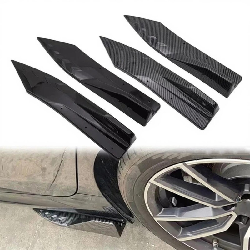Estone Automotivo Amortecedor Traseiro Lábio Divisor Universal Moto Carenagem Traseira Fixação Rápida Para Proteção De A