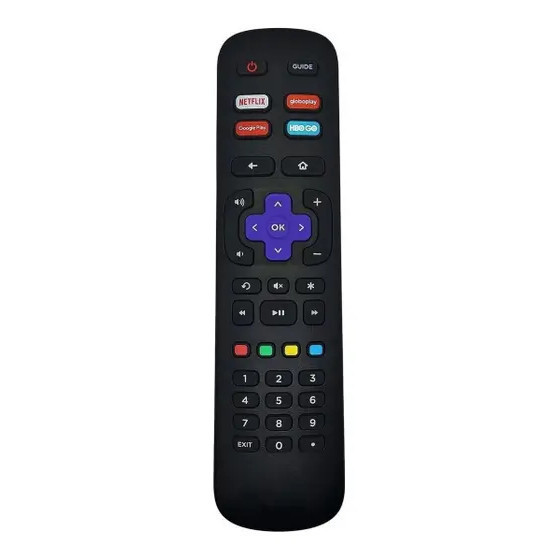 Controle Tv Aoc/P H I L C O Roku Tv Netflix/hbo/google Le-7245