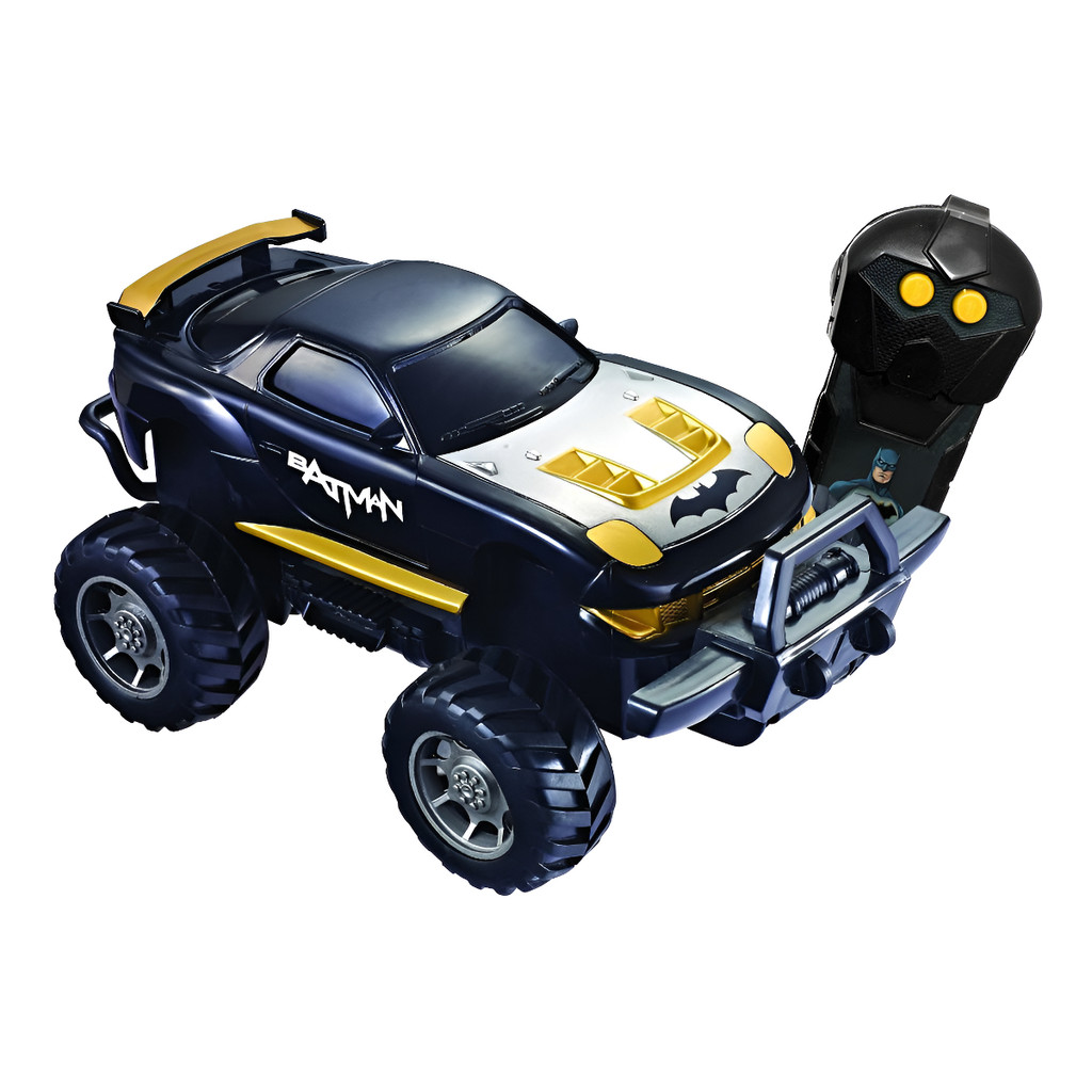 Carrinho De Controle Remoto Batman Blecaute Candide Preto