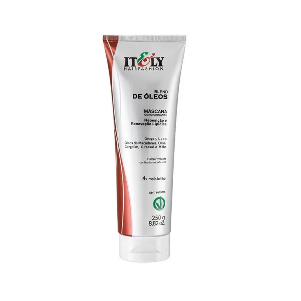 Máscara Capilar Itely Blend de Óleos 250g em Oferta na Shopee