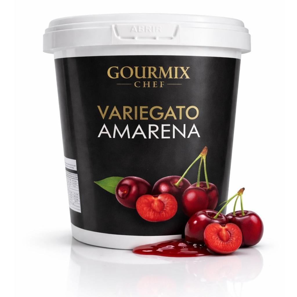 Variegato Amarena Cereja Italiana Premium Recheio e Cobertura Profissional 1kg Sorvetes  Doces finos em Oferta na Shopee