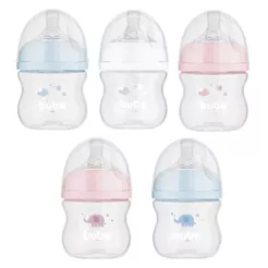 Mamadeira Buba Anticólica Easy Flow Récem Nascido Bico Confortável +0 meses 120ml