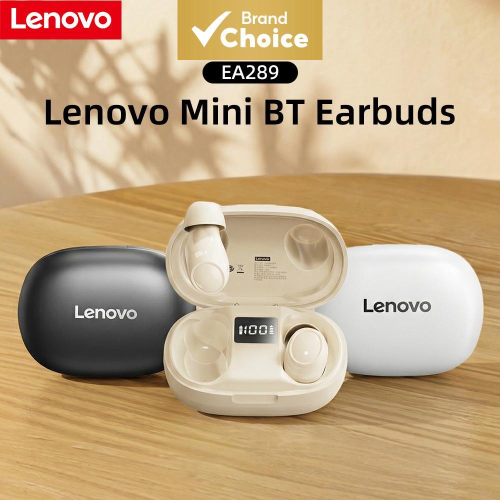  Fones de Ouvido Bluetooth Lenovo EA289 Mini – Fones de Ouvido Compacto com Cancelamento de Ruído, Bluetooth 5.4, 5h de