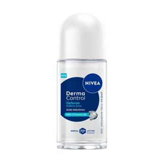 DESODORANTE NIVEA DERMA CONTROL DEFENDE ROLL ON 50ML em Oferta na Shopee