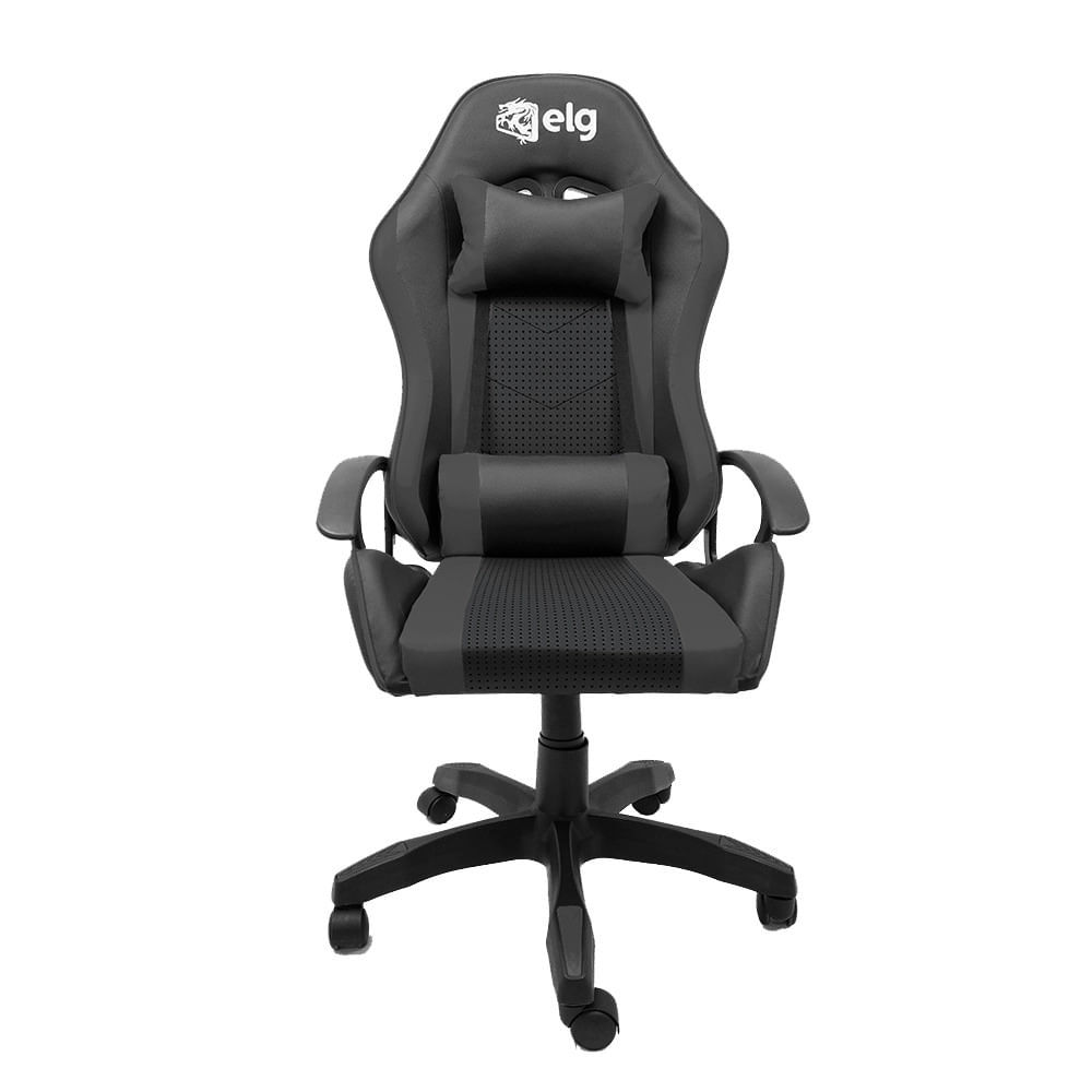 Cadeira Gamer Elg Syrax CH36BK Preta em Oferta na Shopee