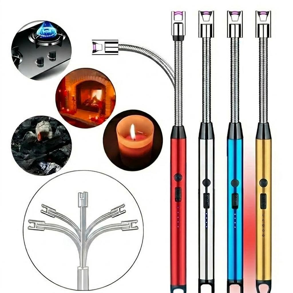 isqueiro Eletrico: Acendedor De Fogão Churrasqueira Vela, Modelo Original com Recarga USB
