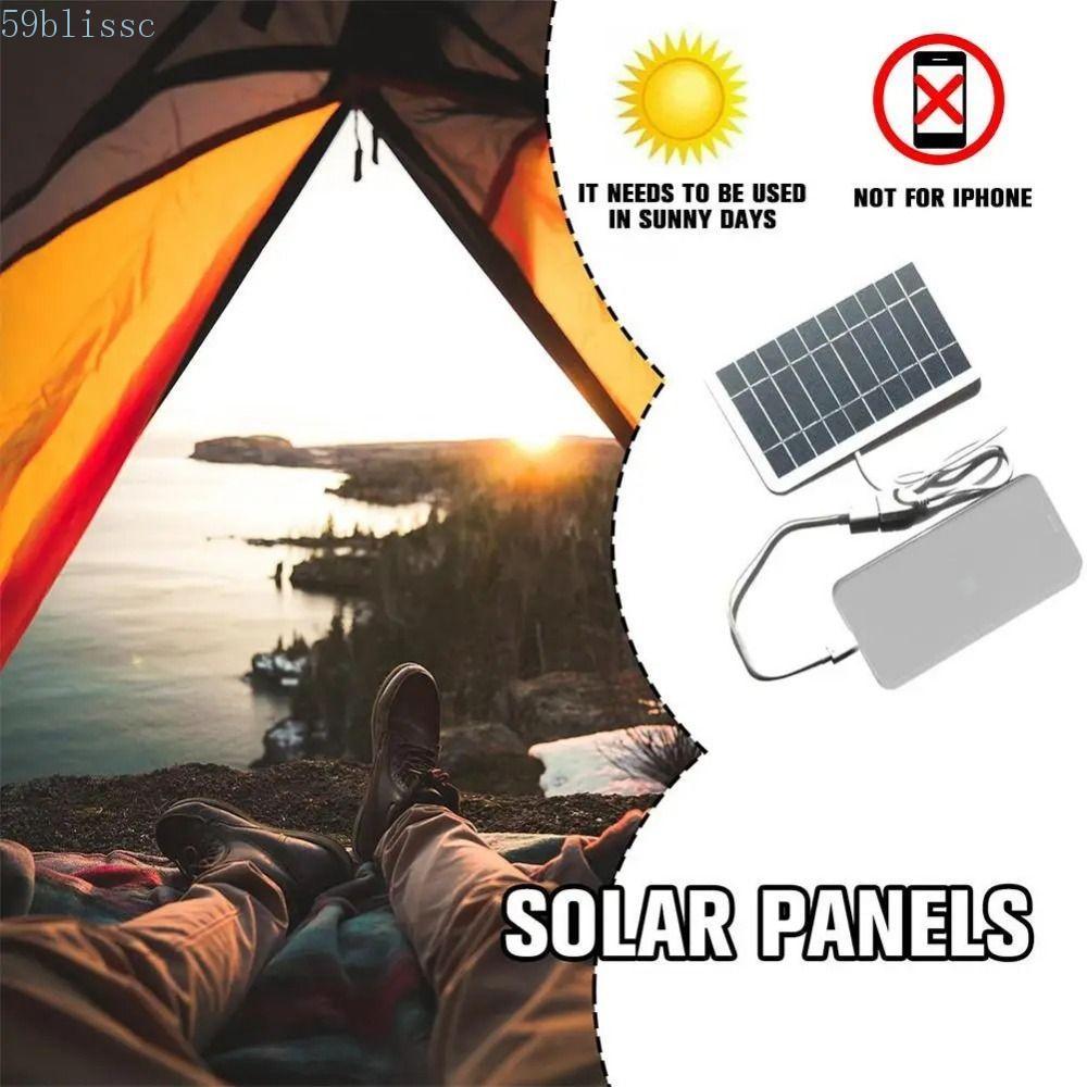 Carregador De Painel Solar BLISSC , Com Saída USB De Fonte De Alimentação Versátil , Multiuso