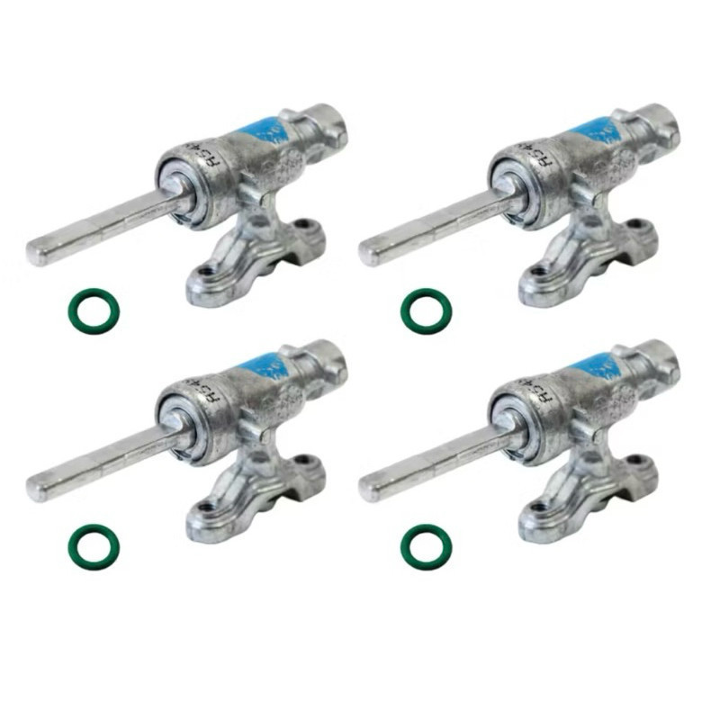 4 Ramal Registro Fogão Electrolux 52S 56S 76S (Encaixe)