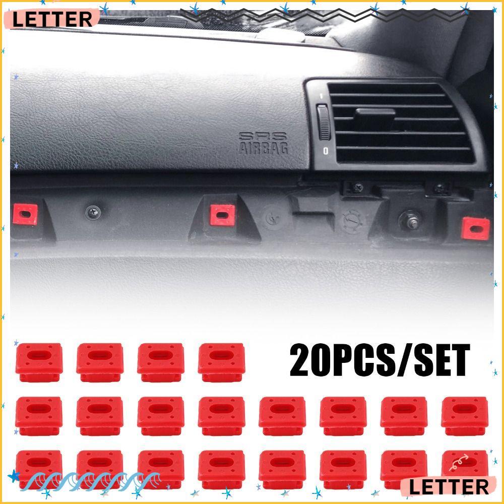 Carta 40 Peças Fivela Fixa Interior , Ilhós Retentores , Para BMW Série 3 E46 E90 E91 E92 E93 X5 E53