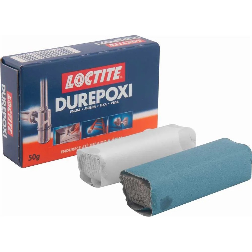 Durepóxi Branco 50g Loctite Henkel P/ Louças E Azulejos