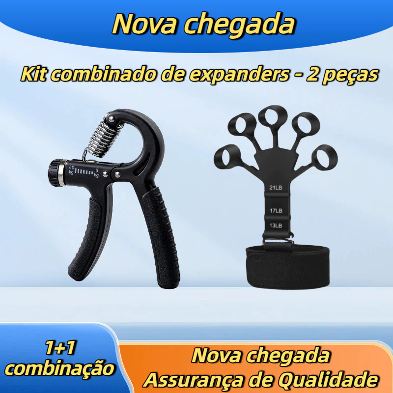 🔥 Kit Hand Grip e Flexor: 50% OFF!
