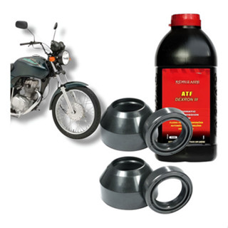 Retentor Bengala + Guarda Pó + Oleo Cg125 Fan125 Titan125 em Oferta na Shopee