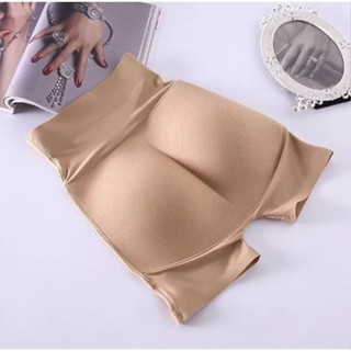 Calcinha Short Com Enchimento no Bumbum e Quadril Cintura Alta Modeladora Aumenta e Empina Bumbum em Oferta na Shopee