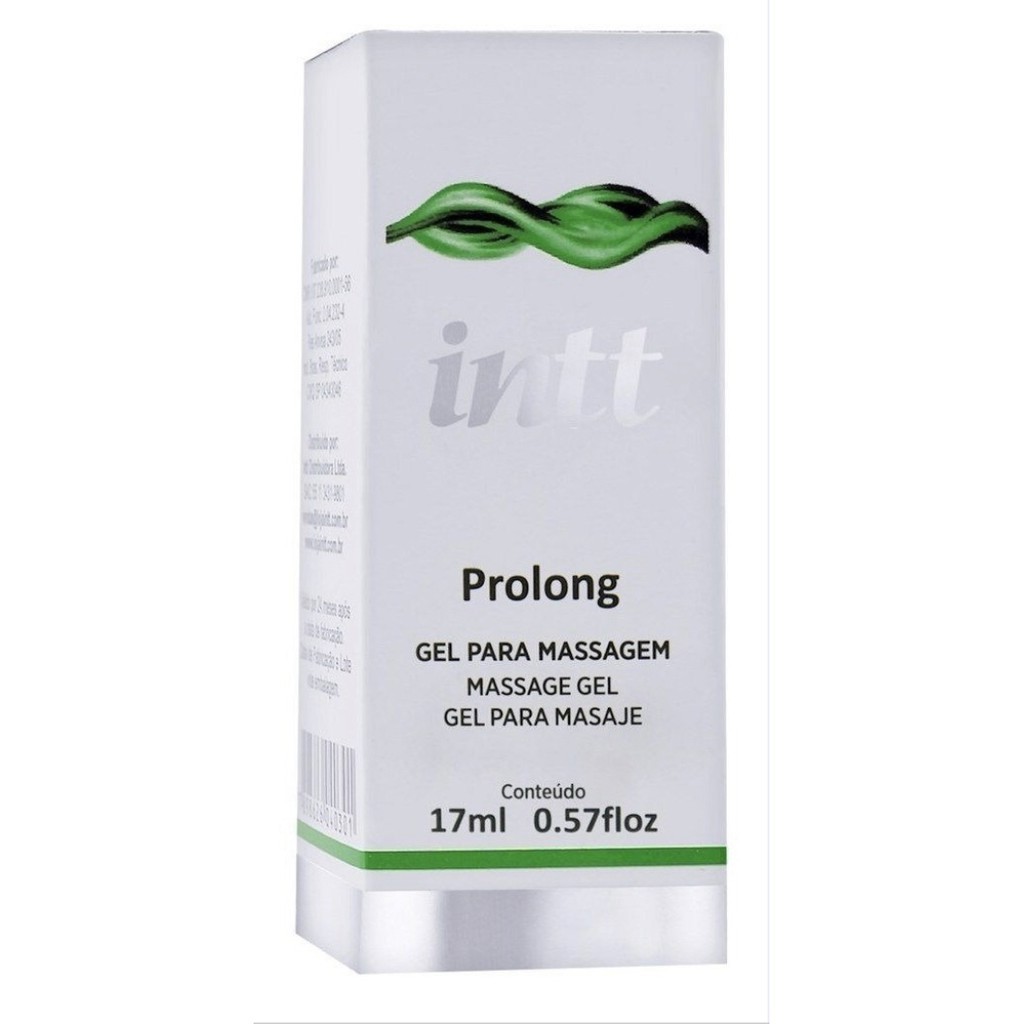 Gel De Massagem Prolong Masculino 17ml Intt - Prolongador de Ereção