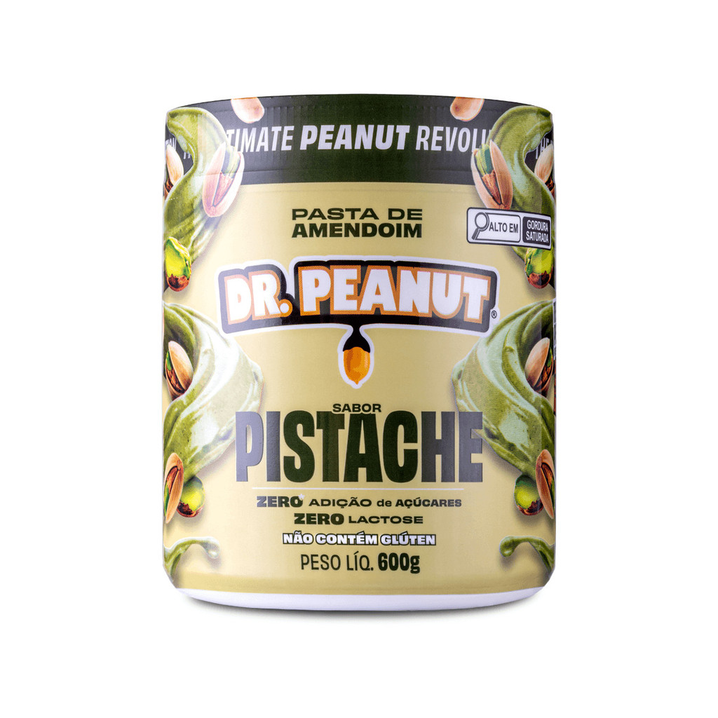 Pasta De Amendoim Sabor Pistache Dr.Peanut 600G