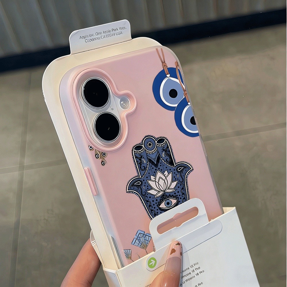 Capa De Telefone Guardião De Olhos Azuis Para Samsung A17 A07 A26 A06 A16 A35 A54 A05S A05 A15 A14 A13 A52 A04S A03S A04