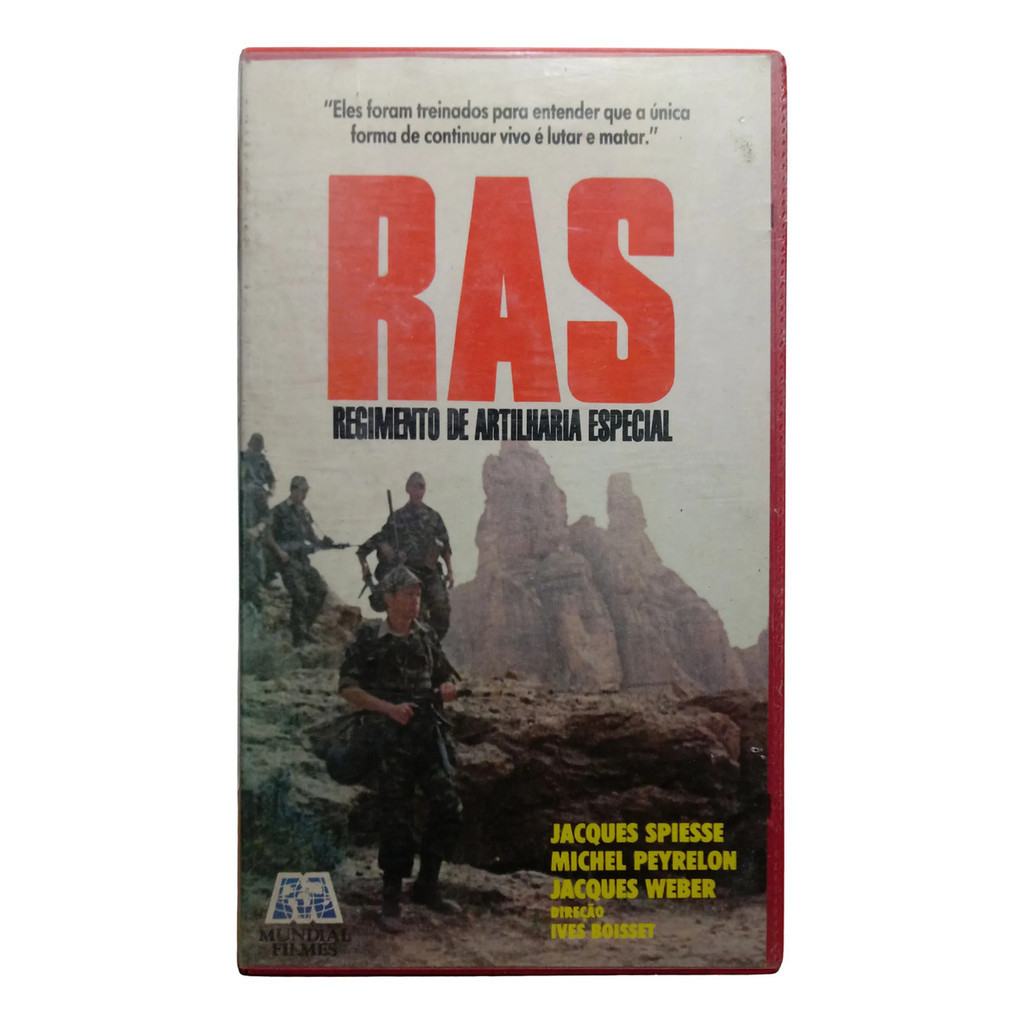 Vhs Ras Regimento De Artilharia Especial - Jacques Spiesse