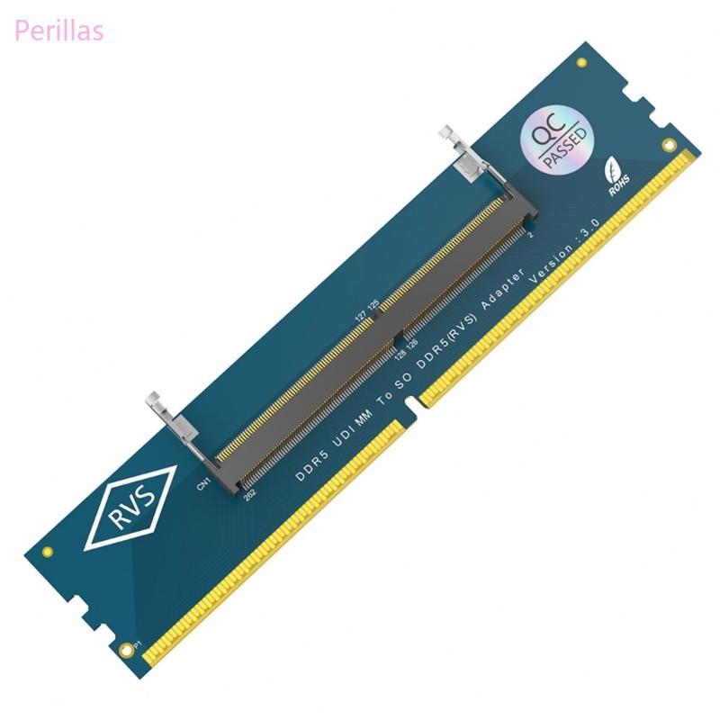 Perillas Laptop SO DDR5 Para Desktop PC DDR5 DIMM Placa Adaptadora Frequência Aplicação Computador Confiável