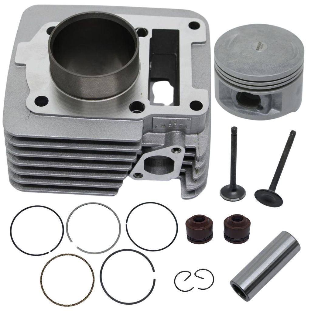 Kit cilindro motor Ybr 125/factor 125 xtz 125 com valvulas