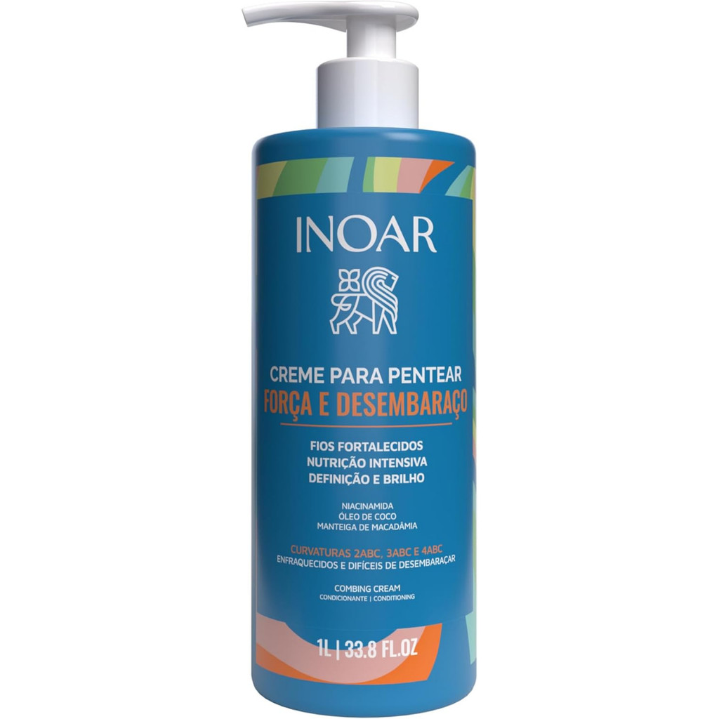 Creme de Pentear Força e Desembaraço 1 Litro - Inoar