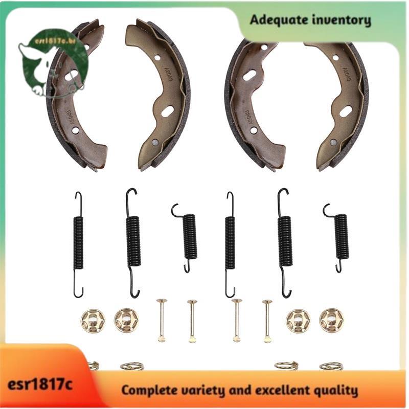 Sapatas De Freio Do Carrinho De Golfe E Kit De Mola Para Peças 27944G01 27943G01