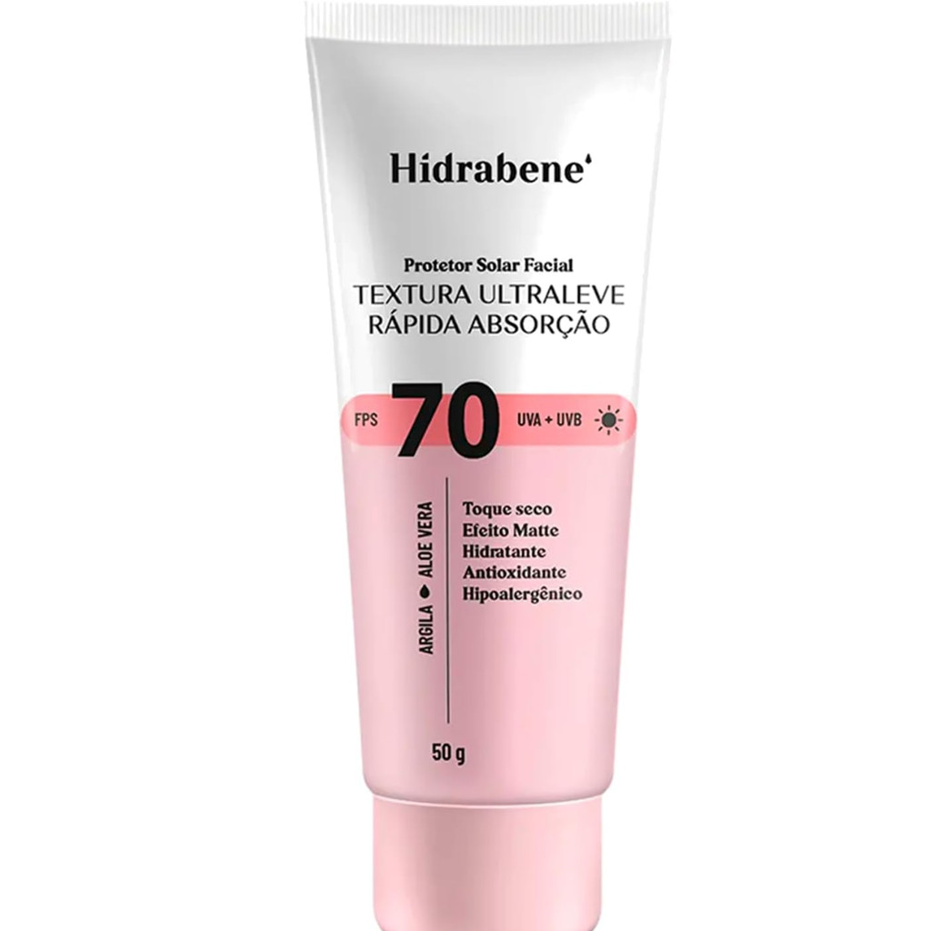 Hidrabene - Protetor Solar Facial FPS 70