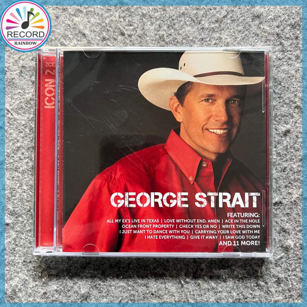 George Strait Icon 2 Original CD Album [Lacrado] Brand New 1Z06372 ZK