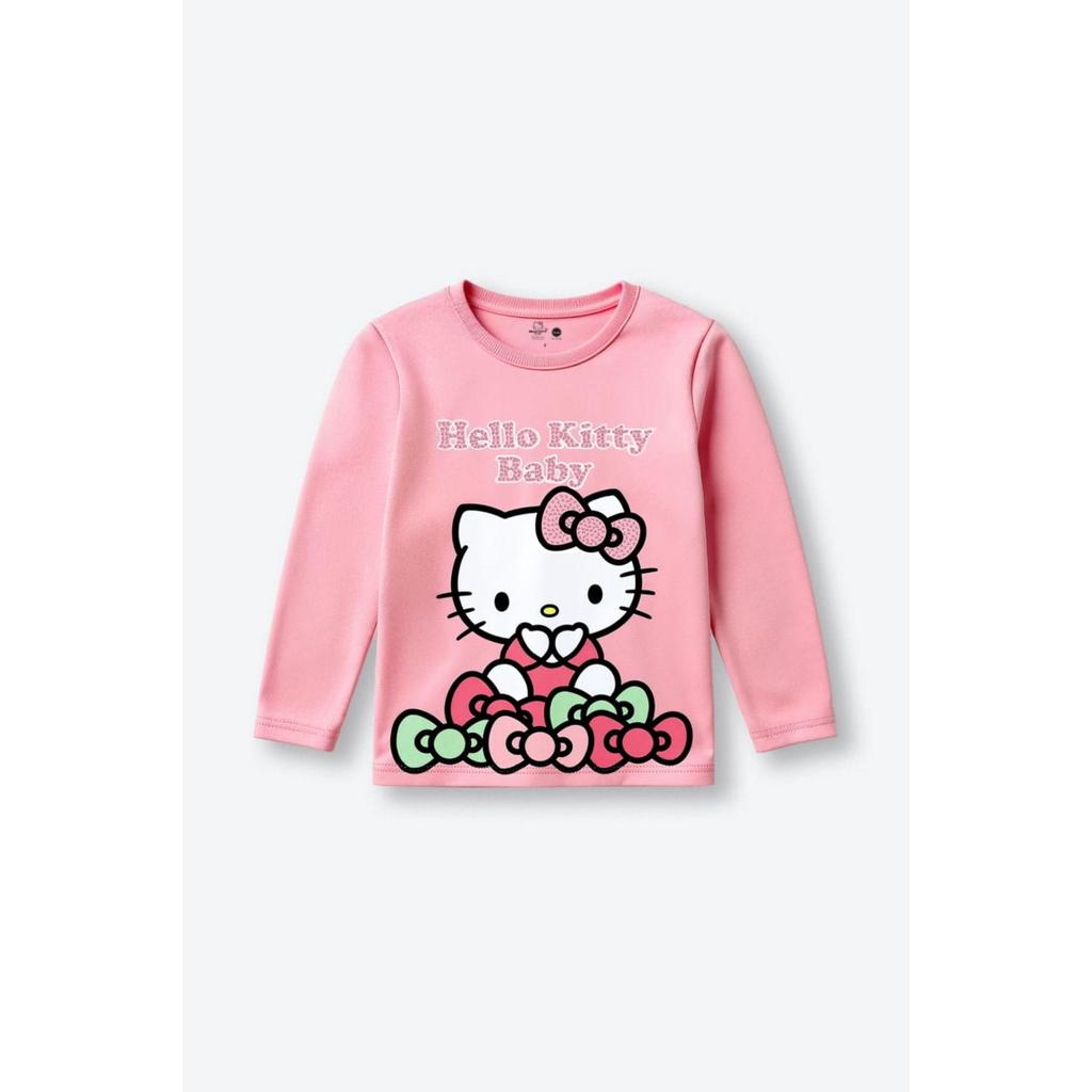 Blusa infantil menina Hello Kitty Brandili