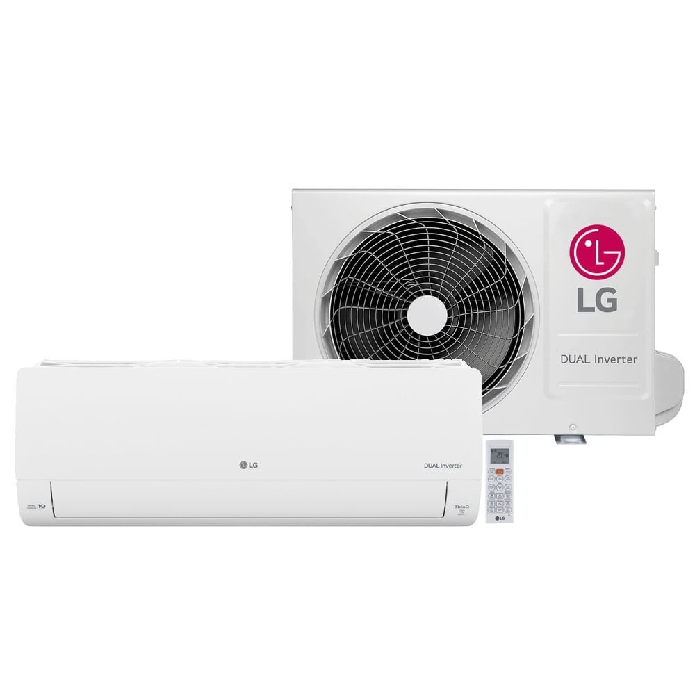 Ar Condicionado Split LG Dual Inverter AI Voice 18000 BTU/h Frio S3-Q18KL31C - 220 Volts