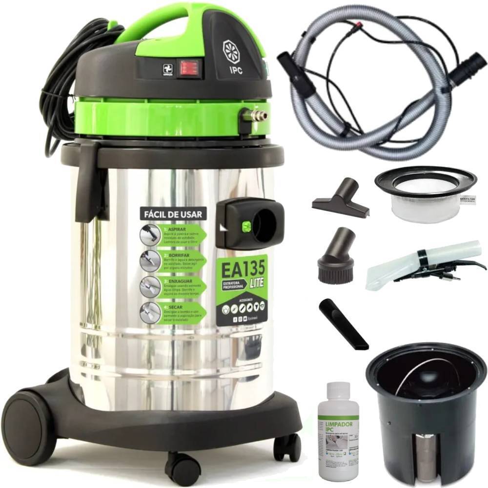 Extratora de carpete e Aspirador 35,5 litros 1200W - EA135 Lite IPC Soteco