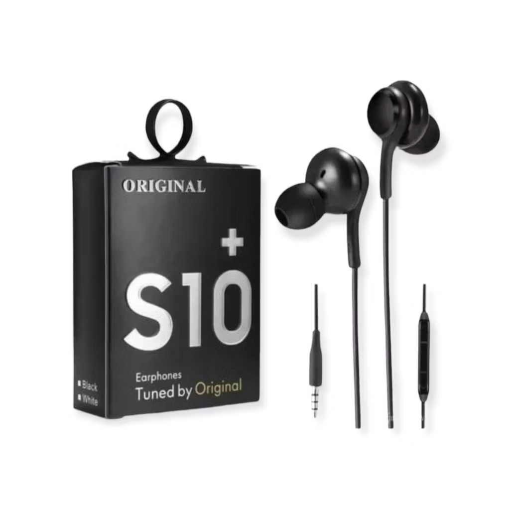 Fone De Ouvido S10 Saída P2 Intra Auricular Bass Grave Celular Smartphone