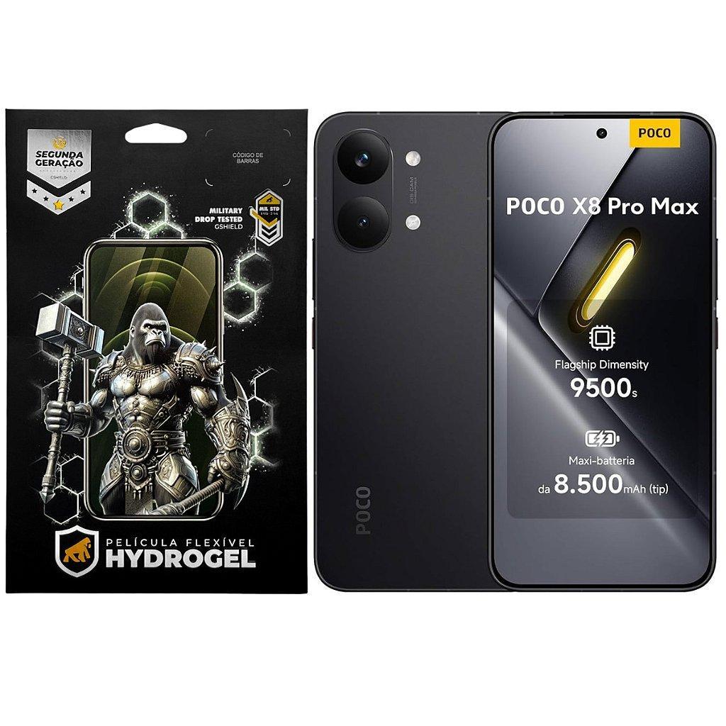 Kit Película Frontal + Traseira para Poco X8 Pro Max - Proteção Completa - Gshield em Oferta na Shopee