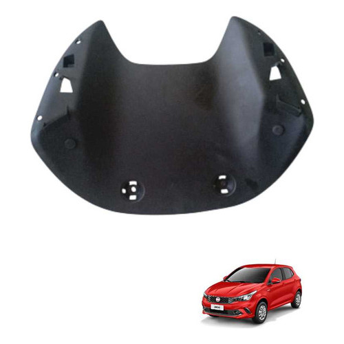 Moldura Inferior Painel Instrumento Fiat Argo 2018 A 2024 Preto