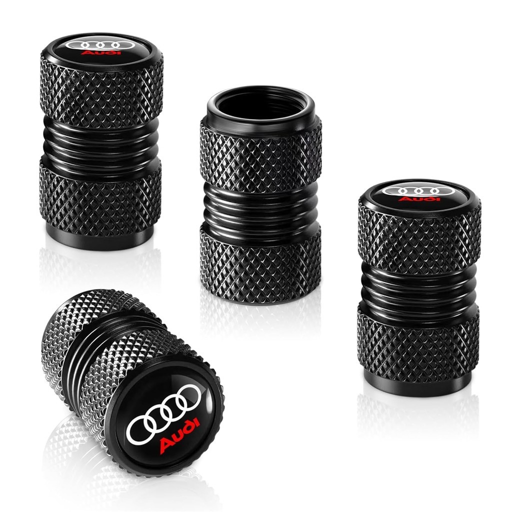 Tampa Da Haste Válvula Do Pneu Para Audi A1 A3 RS3 A4 A5 A6 A7 RS7 A8 Q3 Q5 Q7 R8 Cinto O-Ring Seal Resistente À Corrosã