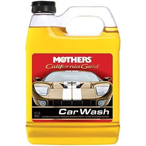 Mothers California Gold Lavagem de Carros de Alto Desempenho, 64 Oz. — pH Balanceado, Ecológico, Super Espumante, Canhão