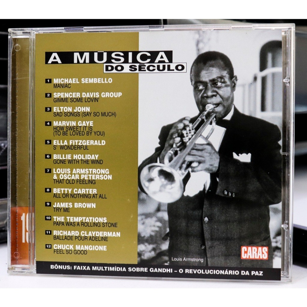 CD A MUSICA DO SÉCULO -VARIOUS  VOL.19 (REVISTA CARAS)