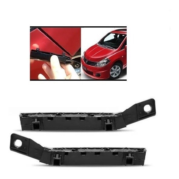 Suporte Guia Para-choque Dianteiro Nissan Tiida 07 Até 15