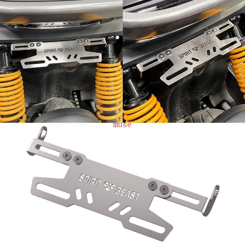 Suporte Placa Licença Fixação Veículo Elétrico