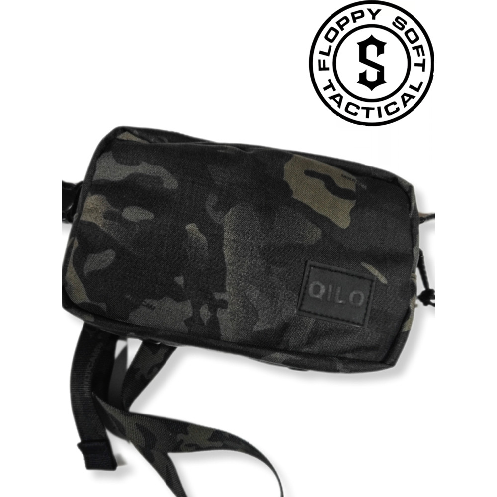 [Refinado com Soft Papa] Réplica QILO "Carteira Prison" Bolsa de cintura pequena Bolsa de cintura tática Bolsa de peito