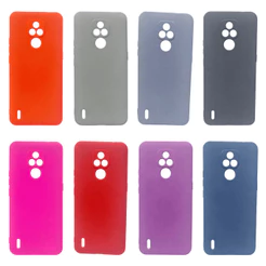 Capa Compatível MOTO E7 Silicone Fosco Anti Impacto Macio Proteção Total Escolha a Cor Kit 2 3