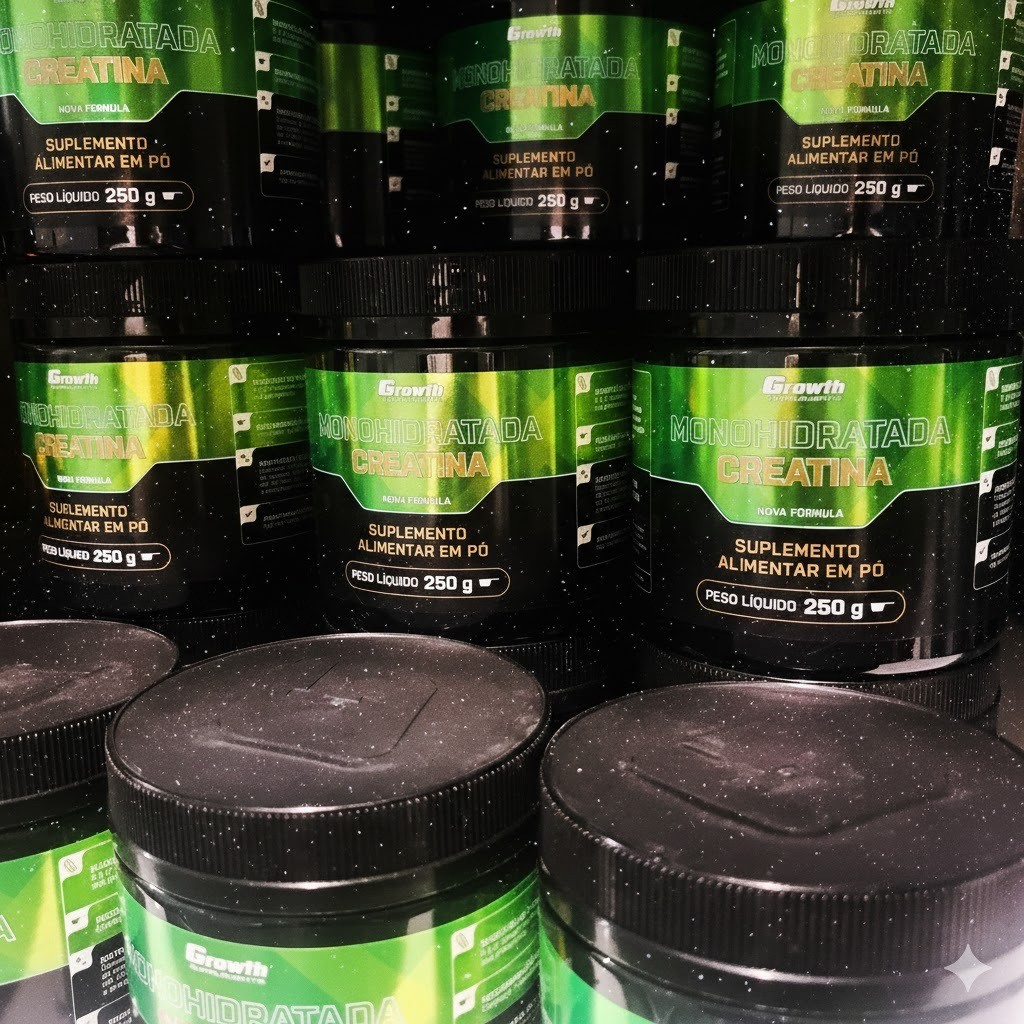 Creatina Pura Monohidratada (250g / 500g) - 100% Autêntico