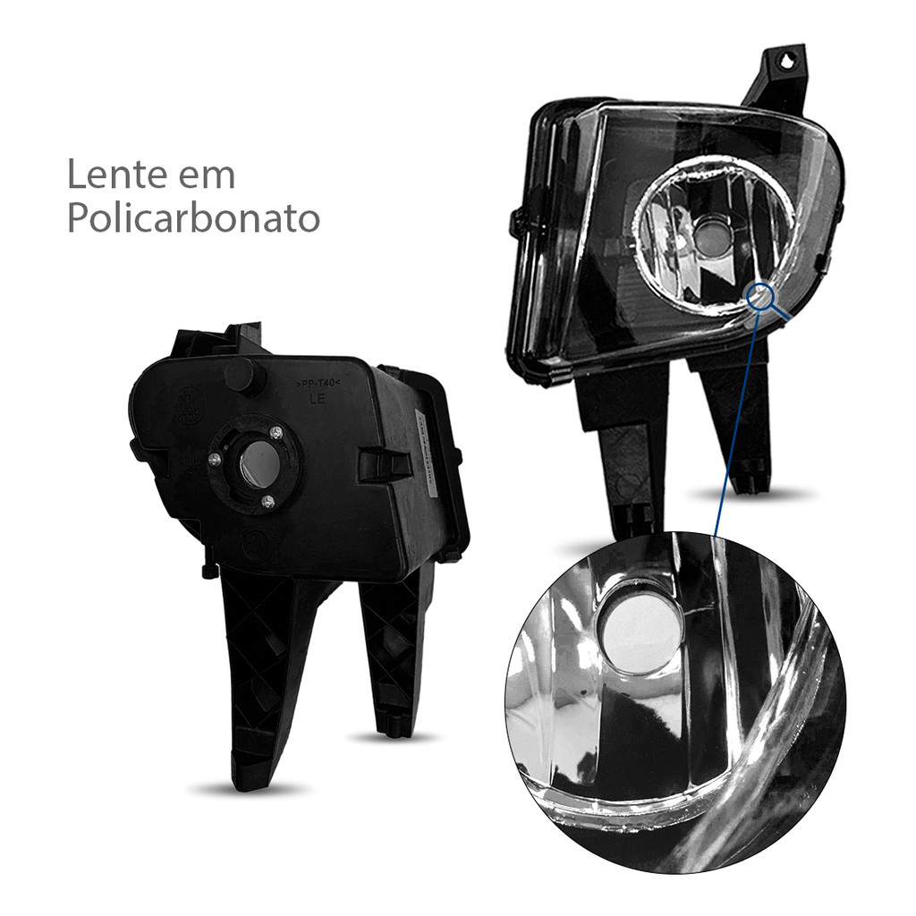 Kit Farol De Milha Celta 2007 A 2015 Lâmpada Super Led 2d — imagem 2 de 2